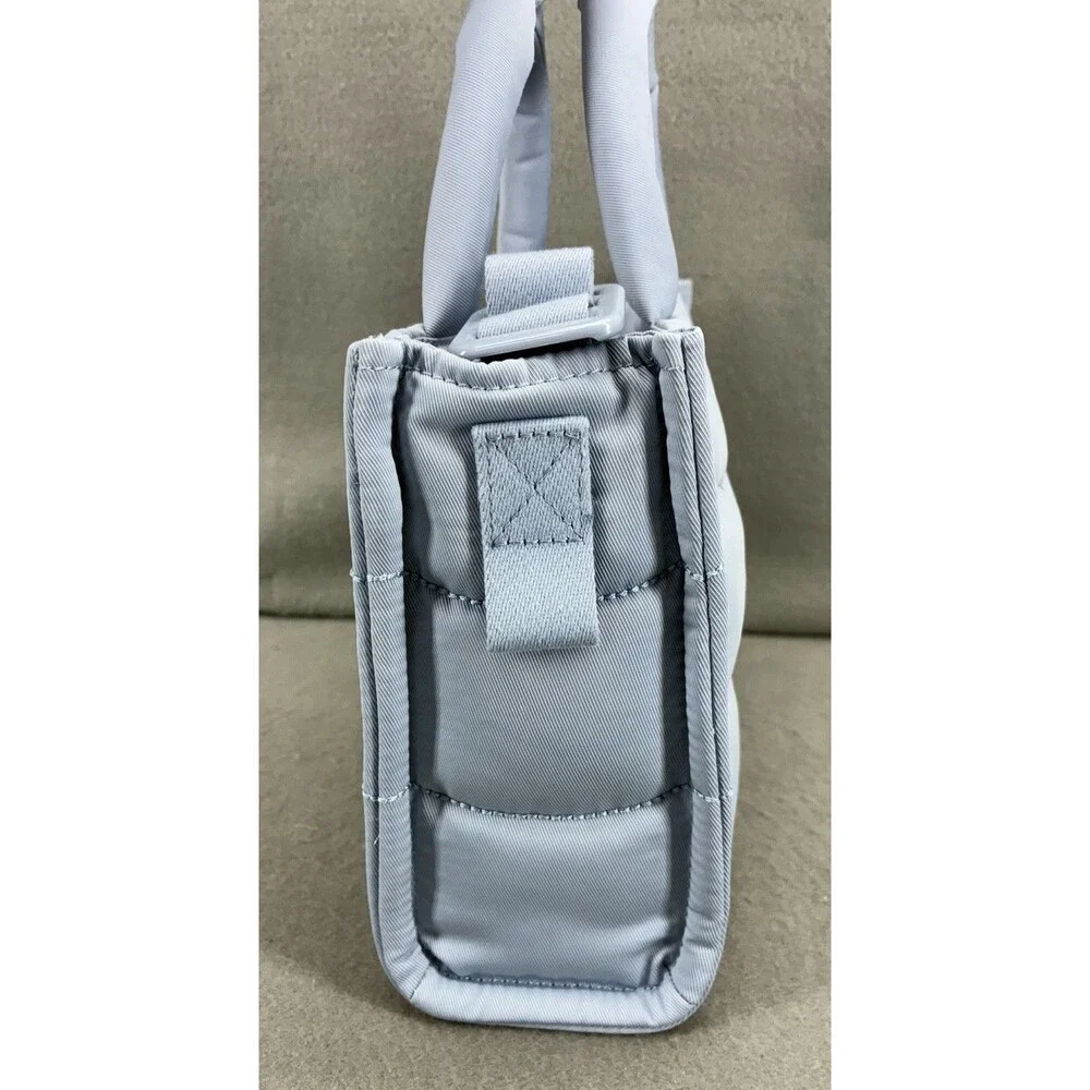 Coach Coachtopia Mini Puffy Tote Light Twilight Blue NWT Mushroom Patch Bag